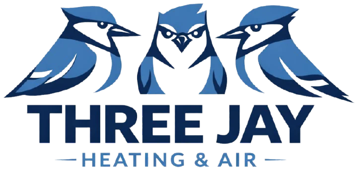 Three Jay Heating & Air logo